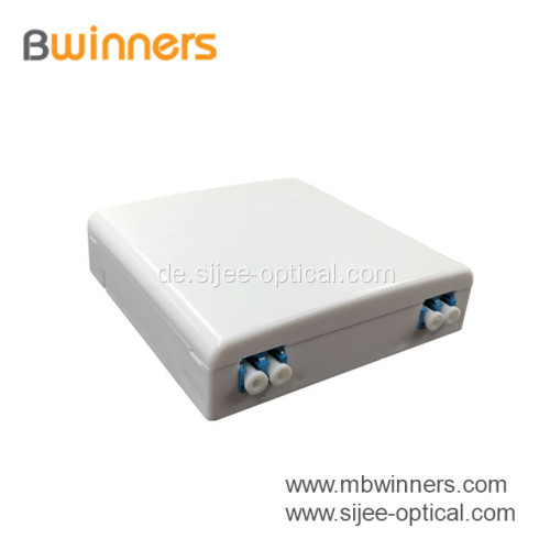 FTTH Mini 2 Ports Glasfaser-Frontplatten-Anschlussdose